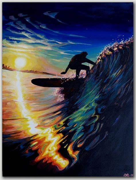Surfing Facts Surf Painting Surf Art Surfing Waves