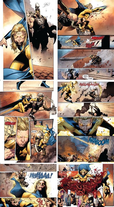 Sentry Vs Ares Marvel Comic Strips Son Of Zeus