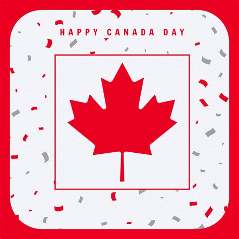 Happy Canada Day Greeting Download Free Vector Art Stock Graphics