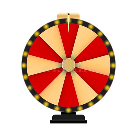 Wheel Of Fortune Lucky Icon With Place For Text Vector Illustration