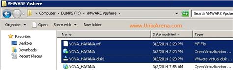 Vmware Ovf Tool How To Convert Ova To Ovf Unixarena