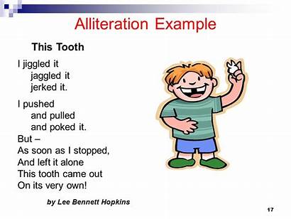 Alliteration Examples Fall Poems Clip Clipart Repetition