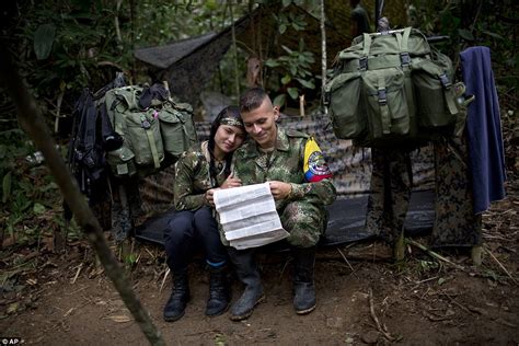 Farcs Female Guerrillas Living In Secret Jungle Hideout In Colombia