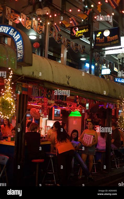 A View Of Patpong A Red Light And Entertainment District At Night Bang