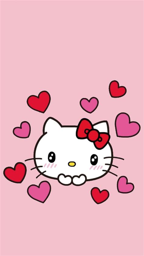 Hello Kitty Love Wallpapers Wallpaper Cave