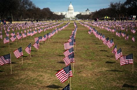 Using Flags To Focus On Veteran Suicides The New York Times