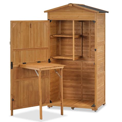 Buy Mcombo Large Outdoor Storage Cabinet With Folding Table Oversize