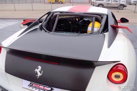 Ferrari 599 Gto Wrecked In China Gtspirit