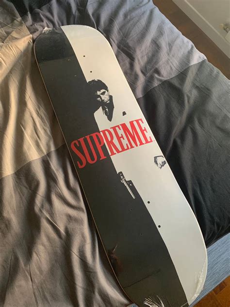 Supreme Supreme X Scarface Split Skateboard Deck Grailed