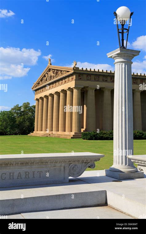 Parthenon In Centennial Park Nashville Tennessee United States Of