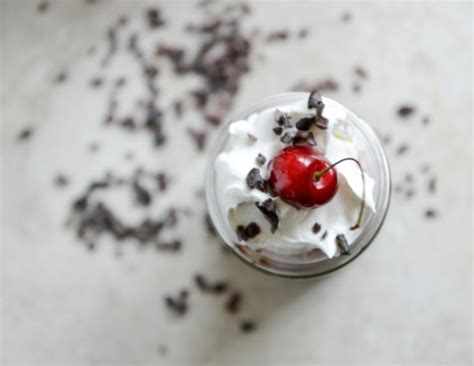 Roasted Cherry Bourbon Milkshakes With Hot Fudge How