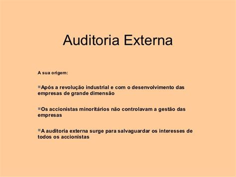 01 Auditoria Externa