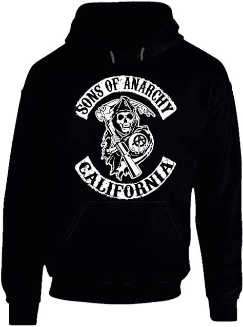 Sons Of Anarchy Hoodie Black Uk Clothing