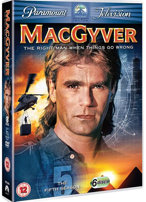 Macgyver Season 5 Edizione Regno Unito Reino Unido Dvd Amazones Richard Dean Anderson