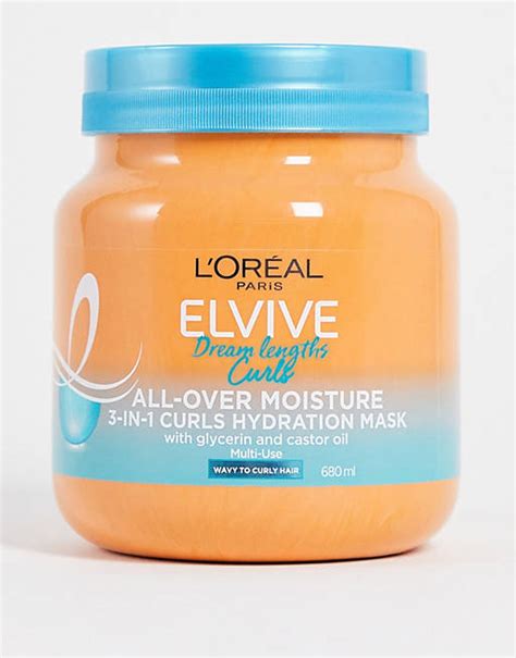 Loreal Elvive Dream Lengths 3 In 1 Curls Hydration Mask For Wavy To