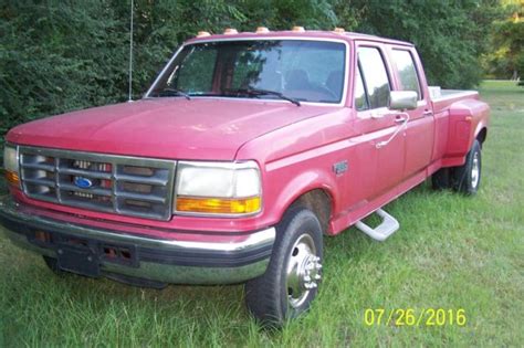 1994 Ford F350 Crew Cab Dually 73 Turbo Diesel Engine For Sale