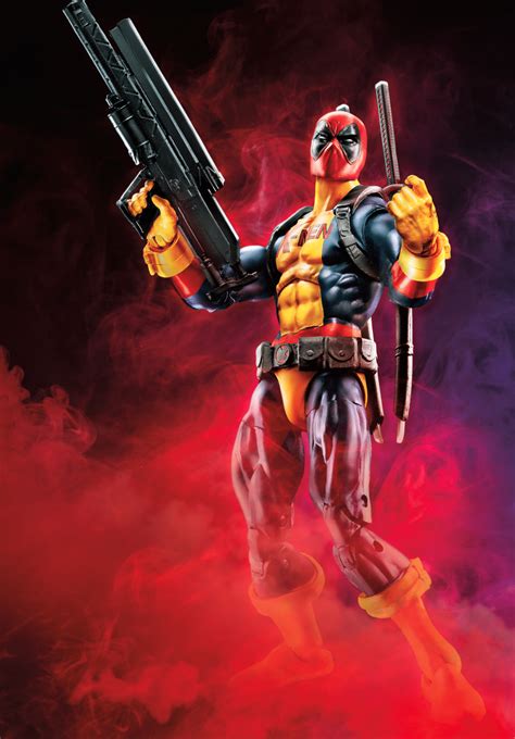 Wade's first deadpool costume is a white hoodie large ham: 2018 Marvel Legends Deadpool Wave 2 Figures! Omega Red ...