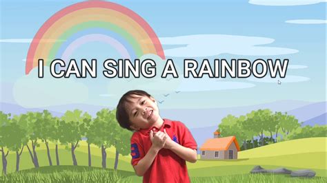 I Can Sing A Rainbow Karaoke By Mimi And Minis Nursery Rhymes And