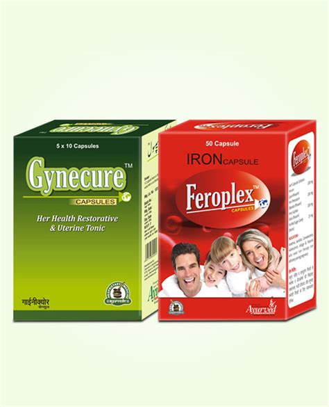 Gynecure And Feroplex Capsules Best Value Combo Packs