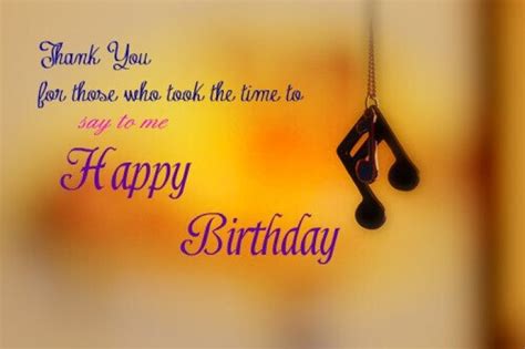 Impressive Thank You Messages For Birthday Wishes With Images