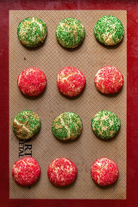 Christmas Snickerdoodles Cookies Modern Crumb