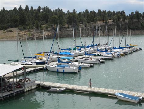 It is a deep lake with plentiful rocks, ledges and cliffs. Desert Sea - New Mexico and Southwestern Sailing: Heron ...
