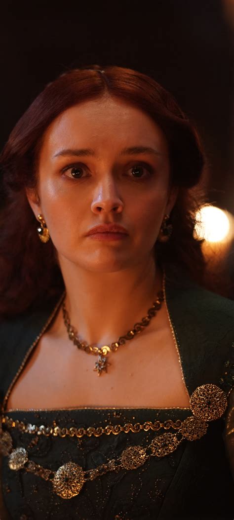 1080x2400 Olivia Cooke As Alicent Hightower Got House Of The Dragon 4k