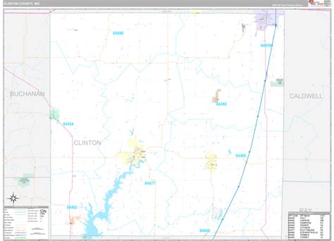 Clinton County Mo Maps