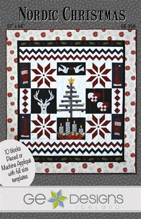 Nordic Christmas Quilt Pattern Craftsy Nordic Christmas Christmas