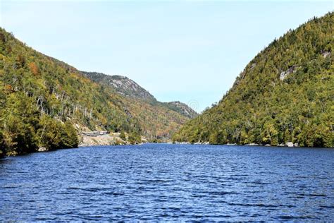 New York State Cascade Lakes Essex County Stock Image Image Of