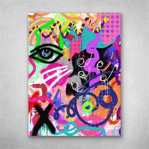 Painting Canvases Graffiti Painting Diy Art Painting Abstract