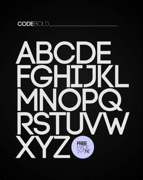 11 Creative Bold Font Images Cool Bold Letter Fonts Bold Fonts And