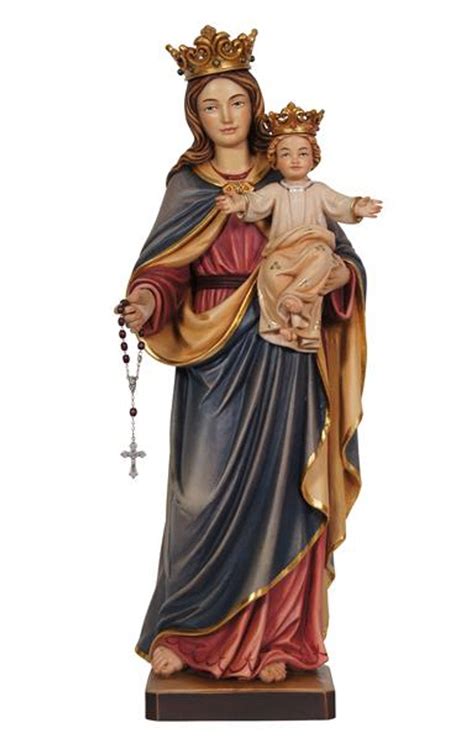 Sisters Of Carmel Our Lady Of The Rosary Statue