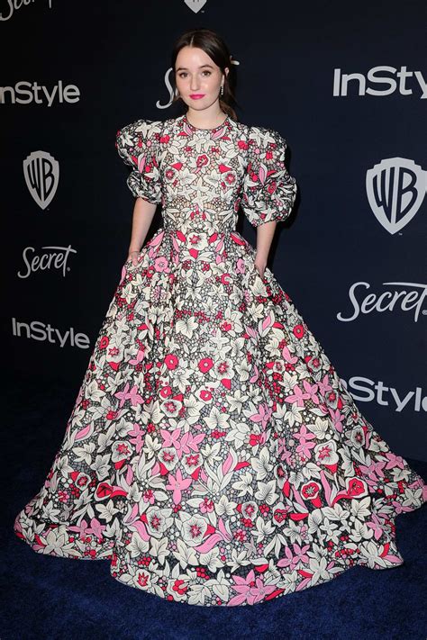 Kaitlyn Dever Attends The 21st Annual Warner Bros And InStyle Golden