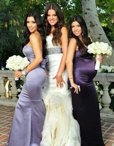 Bridesmaid Dresses Kim Kardashian Wedding Khloe Kardashian Wedding