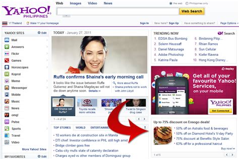 That means you don't have to use yahoo.co.uk webmail interface! Ensogo.com.ph Offers Daily Deals on Yahoo! Philippines