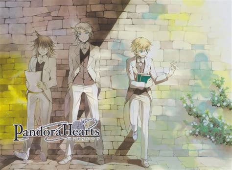 Mochizuki Jun Elliot Nightray Leo Pandora Hearts Oz Vessalius Pandora Hearts Wall