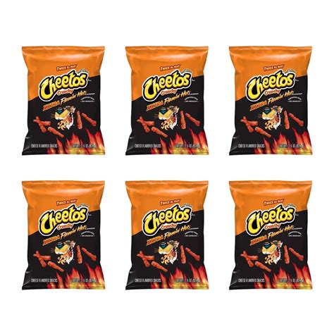 Cheetos Crunchy Xxtra Flamin Hot Chips Variety Pack