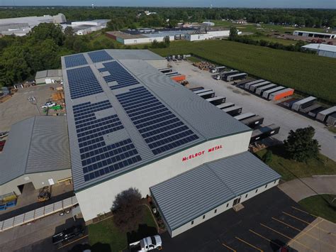 Tired of replacing your shingle roof? McElroy Metal Adds Solar Panels At Third Manufacturing ...