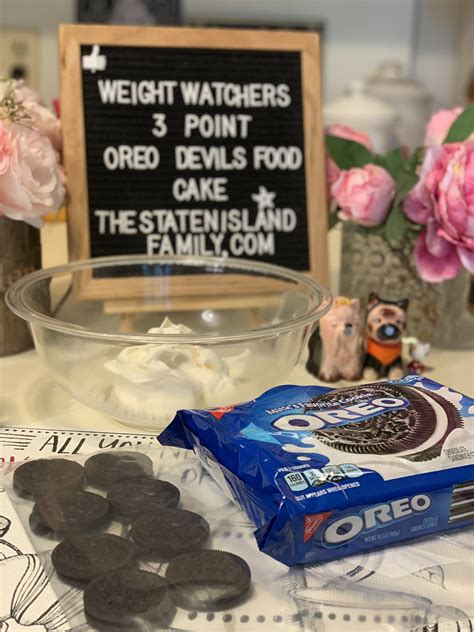 What is weight watchers, exactly? Weight Watchers Oreo Devil's Food Cake