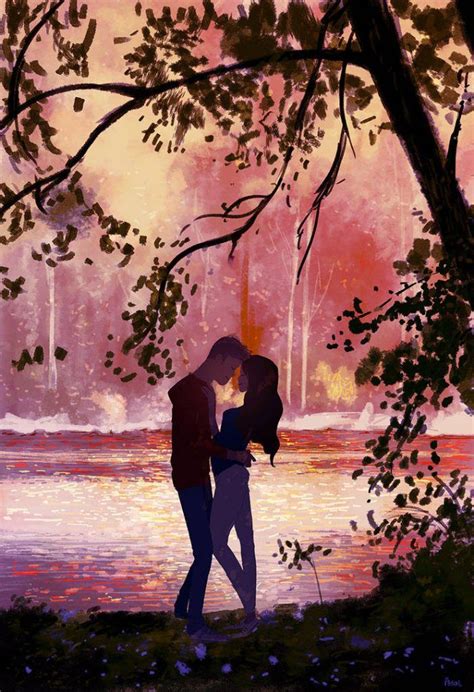 Love Is All You Need 40 Romantic Digital Illustrations By Pascal Campion Art Illustration
