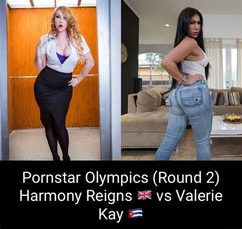 Pornstar Olympics Round 2 Harmony Reigns 8 Vs Valerie Kay IFunny