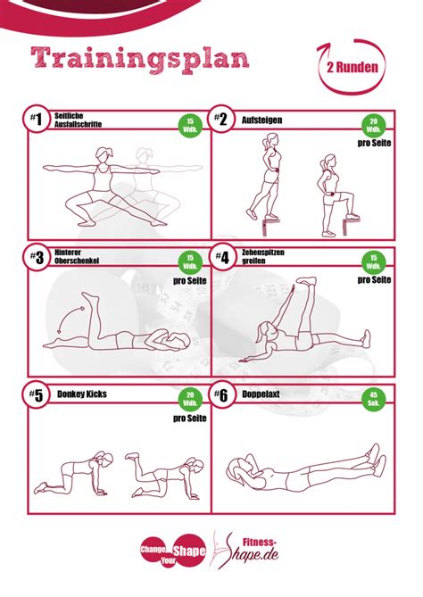 Als anfängerin 2 kg fußmanschetten und als fortgeschrittene 4 kg fußmanschetten. Bauch-Beine-Po-Übungen - fitness-shape.de