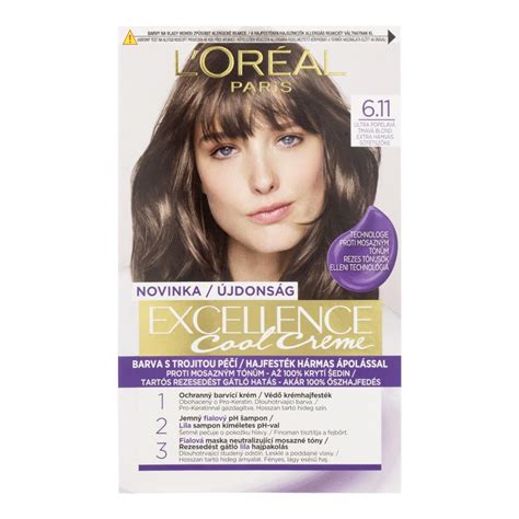 Loréal Paris Excellence Cool Creme Боя за коса за жени 48 Ml Нюанс 6