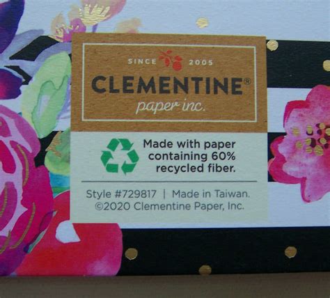 Clementine Paper Inc Notebook And Pen Set Size 85l X Etsy