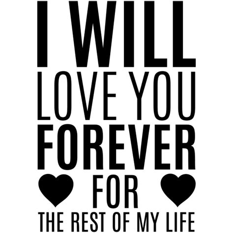 I Will Love You Forever Craft Stamp Simply Stamps