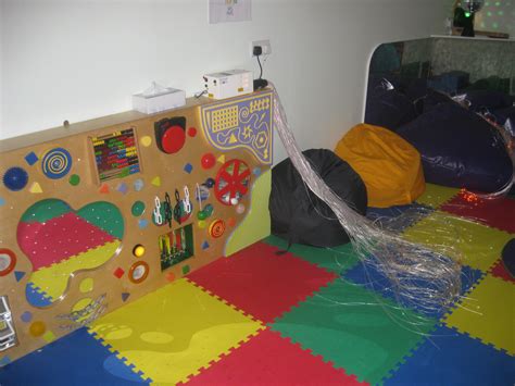 Sensory Room With Play Wall And Optic Fiber Sensory Room Fun