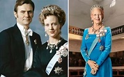 Margarita de Dinamarca, 50 años en el trono en imágenes