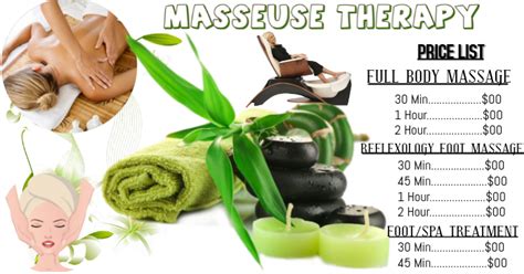 Copy Of Massage Therapy Postermywall