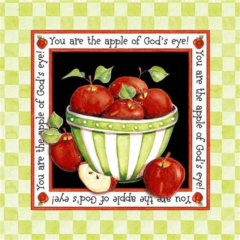 Apple Of Gods Eye By Karla Dornacher Apple Art Apple Quotes